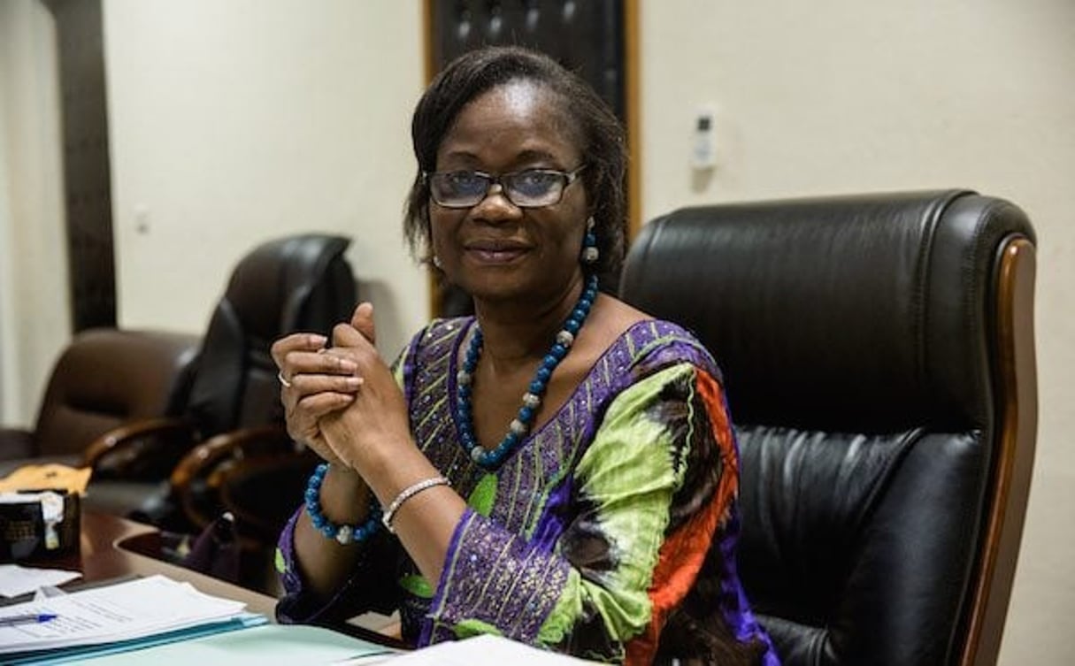 Rosine Coulibaly, ministre de l’Economie, des Finances et du Développement (Minefid). © Sophie Garcia/HansLucas.com pour JA