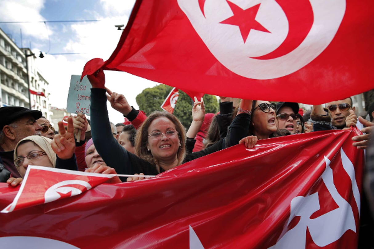 A Tunis, en Tunisie, en mars 2015. © Christophe Ena/AP/SIPA