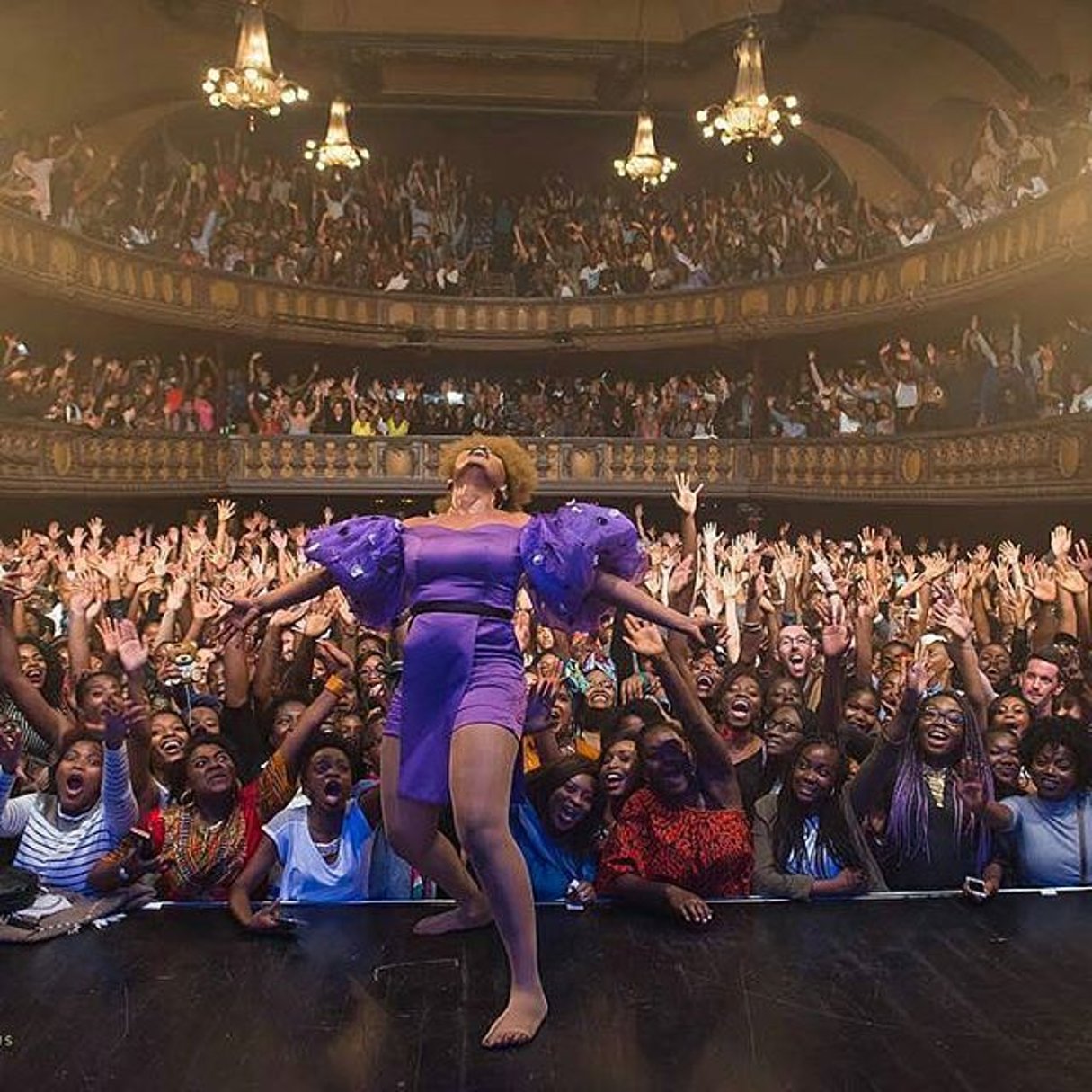 Yemi Alade en concert le vendredi 07 avril 2017. © Press kit / Yemi Alade