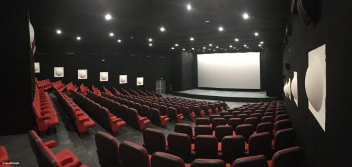 Une salle du réseau des cinéma Canal Olympia © crédit: canalolympia.com