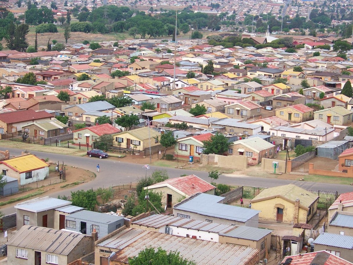 Une vue de Soweto, à Johannesburg. © Flickr / K.G. Schneider.