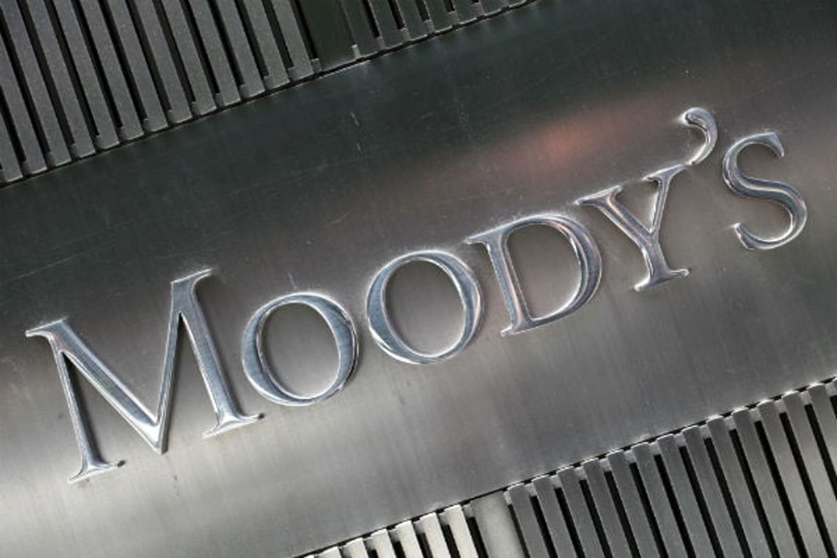 L’agence de notation financière Moody’s, à New York. © Mark Lennihan/AP/SIPA