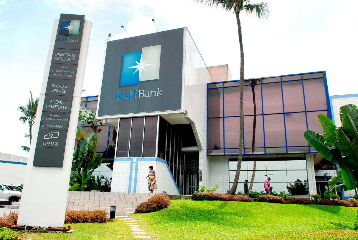 BGFIBank (ici à Libreville) a enregistré un bénéfice net en hausse de 31 % en 2016. © Xavier Bourgois pour JA