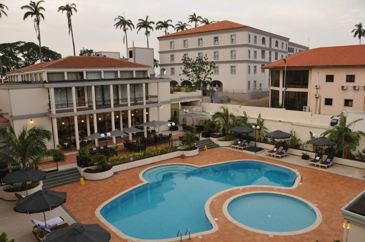 Au Sofitel de malabo, en Guinée équatoriale. © Renaud VAN DER MEEREN/EDJ