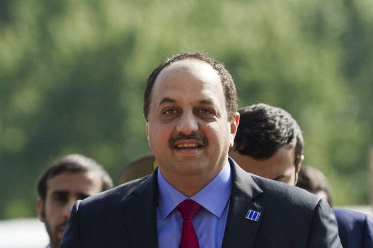 Le ministre de la Défense du Qatar, Khalid al-Attiyah, à Washington le 20 juillet 2016. © Cliff Owen/AP/SIPA