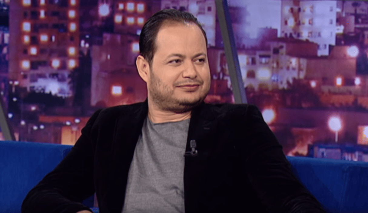 Le présentateur tunisien Samir el-Wafi. © Capture d’écran Youtube/El Hiwar Ettounsi