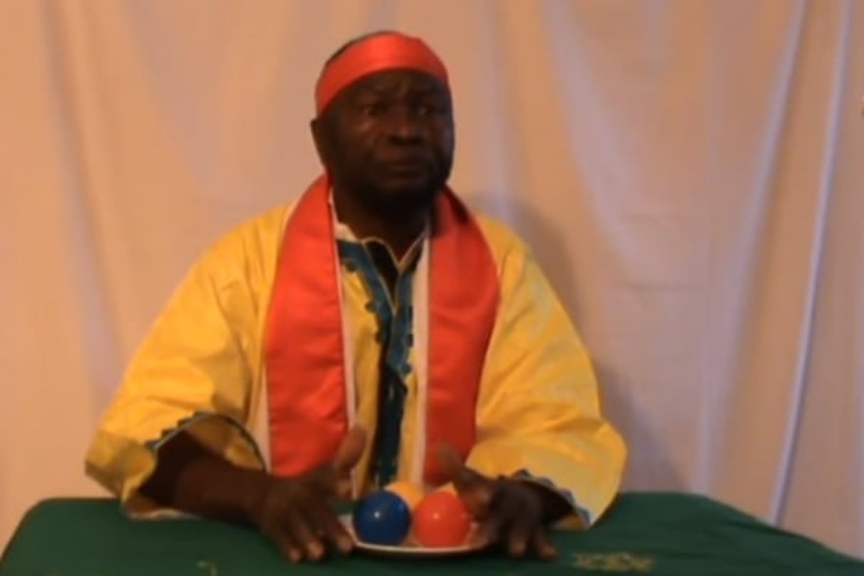 Ne Muanda Nsemi, chef de la secte politico-mystique Bundu dia Kongo. © P.D.C Vision pour la R.D.C/Youtube/Capture d’écran