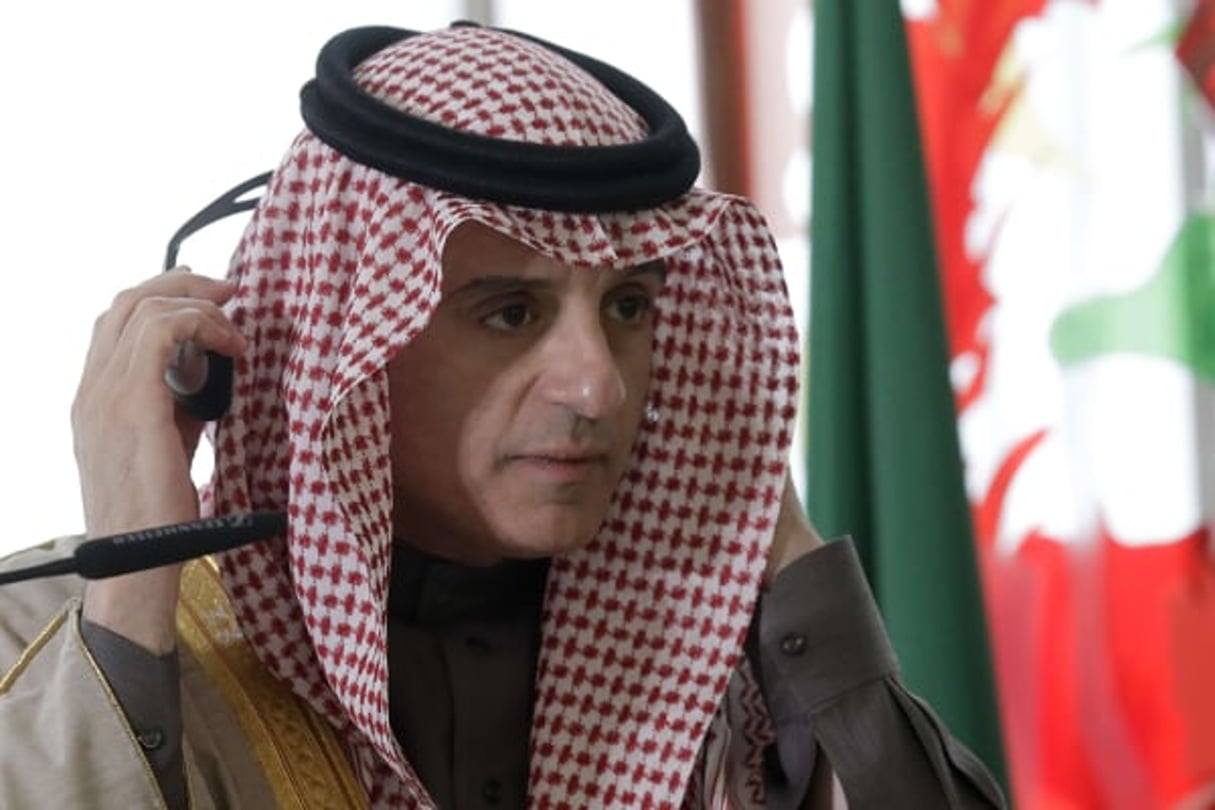 Adel ben Ahmed al-Joubeir, le ministre saoudien des Affaires étrangères © Alessandra Tarantino/AP/SIPA