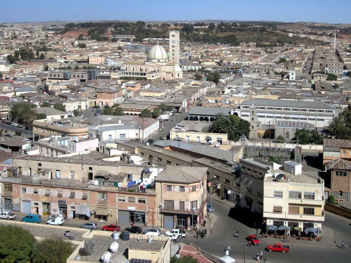 Asmara, capitale de l’Erythrée. © David Stanley/Flickr