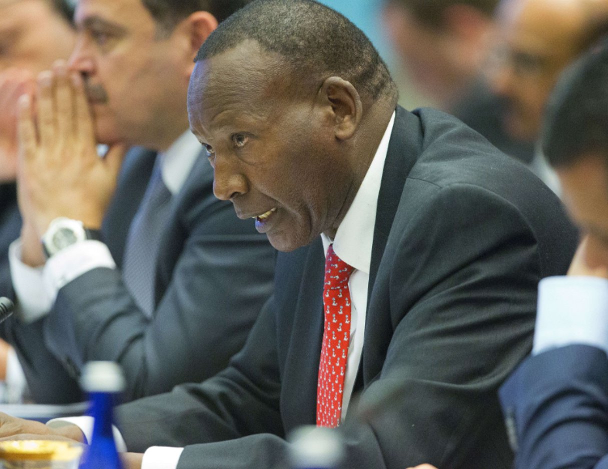 Le ministre kenyan Joseph Nkaissery en 2015. © Pablo Martinez Monsivais/AP/SIPA