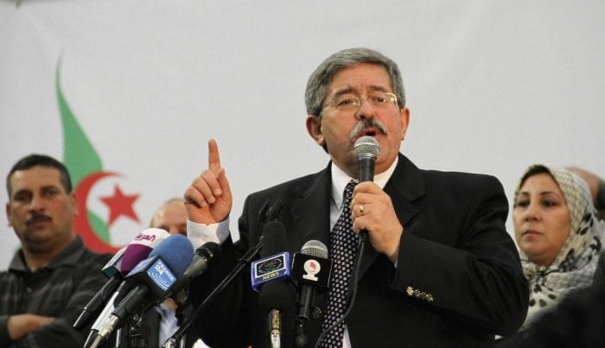 Ahmed Ouyahia, ex-Premier ministre de l’Algérie. © Paul Schemm/AP/SIPA