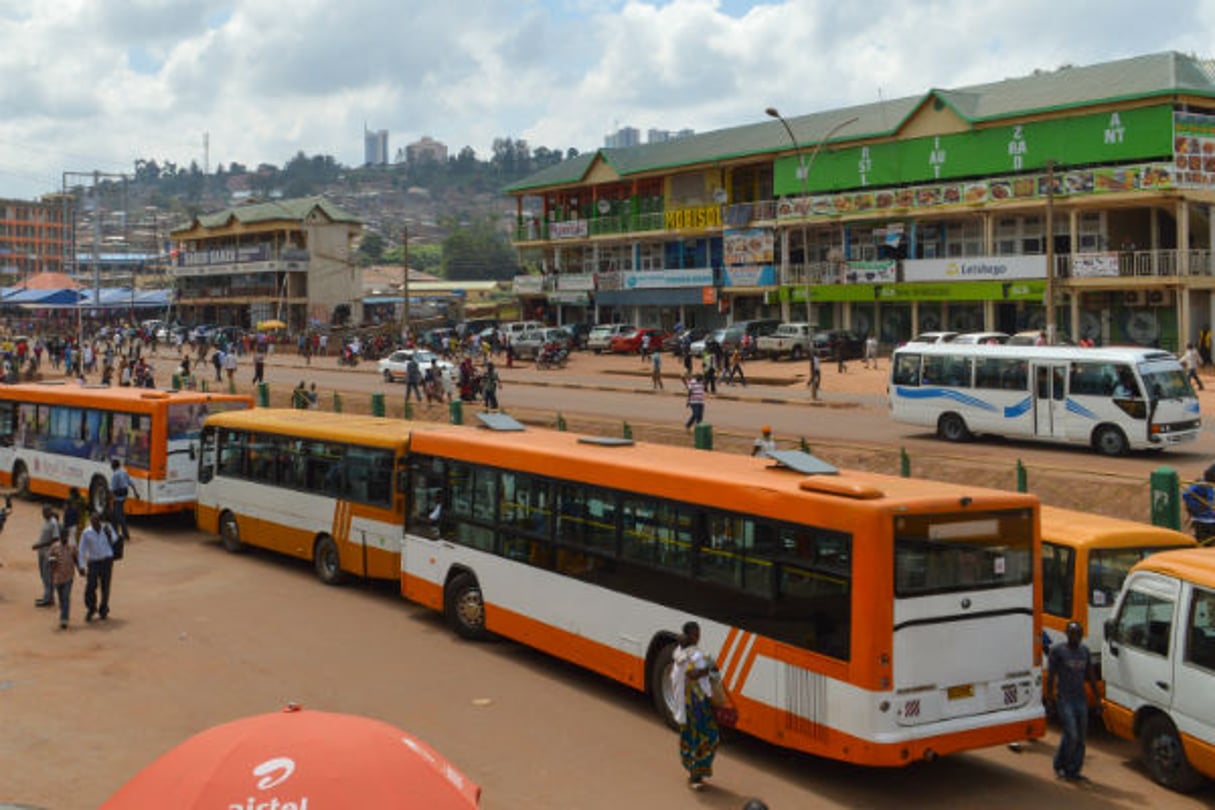 Une gare routière à Kigali, en avril 2017. © Flickr / Francisco Anzola / Creative Commons