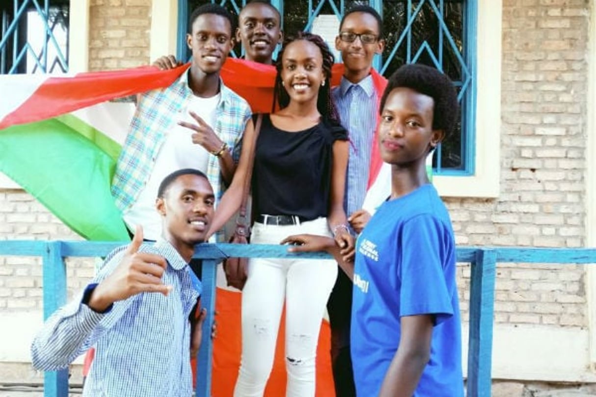 Les six adolescents burundais, « portés disparus » depuis le 18 juillet aux États-Unis. © DR / First Global Challenge