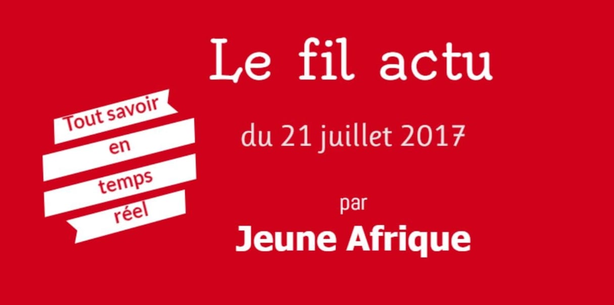 Tous les jours, suivez notre fil actu. © Jeune Afrique/Piktochart