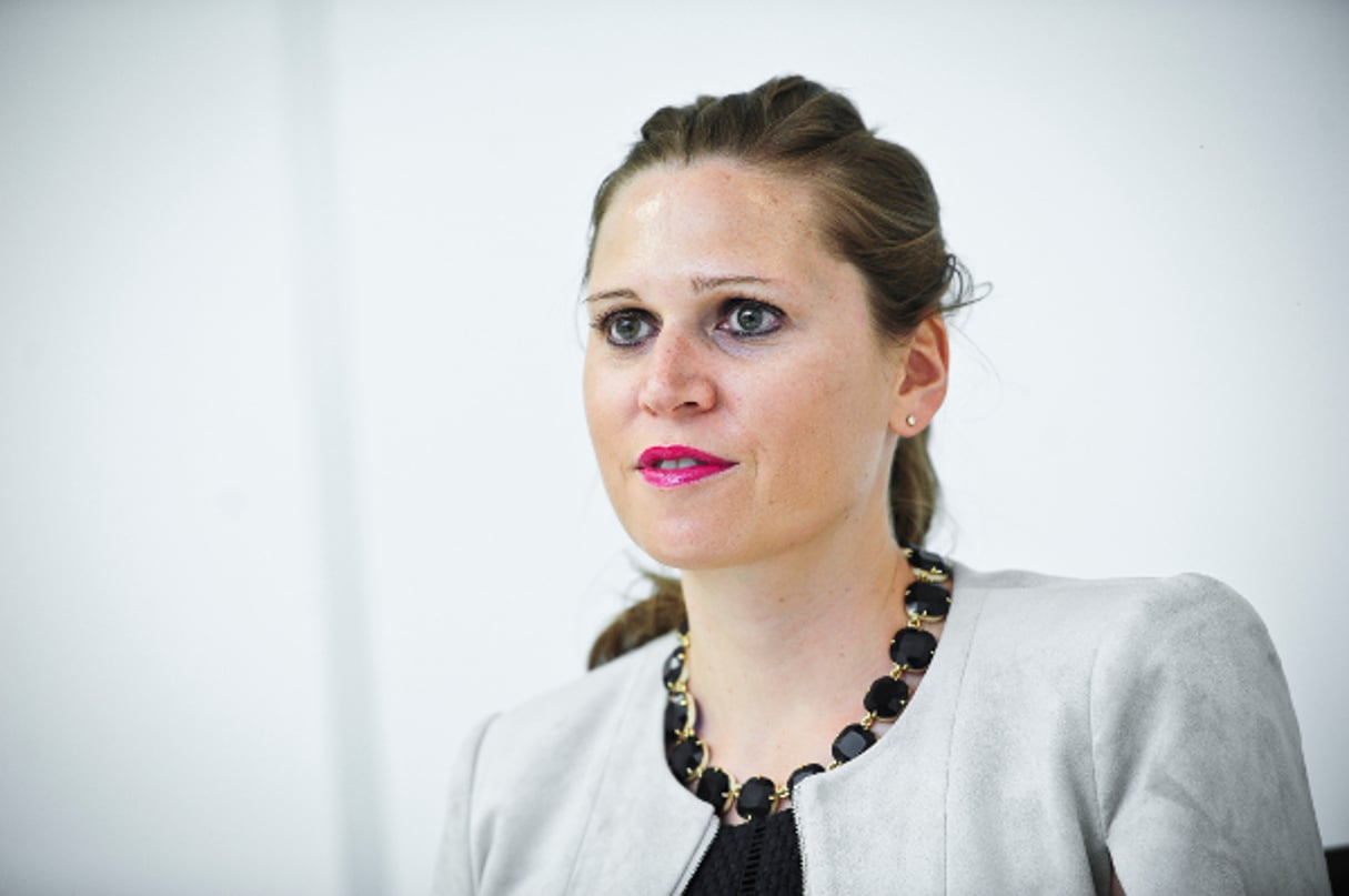 Ida Sawyer, directrice pour l’Afrique centrale de Human Rights Watch, le 21 juillet 2017 à Paris. © Vincent Fournier/J.A.