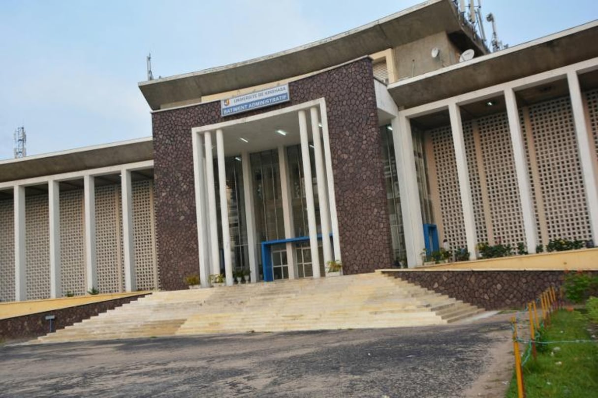 L’Université de Kinshasa, le 19 janvier 2015. © Papy Mulongo/AFP