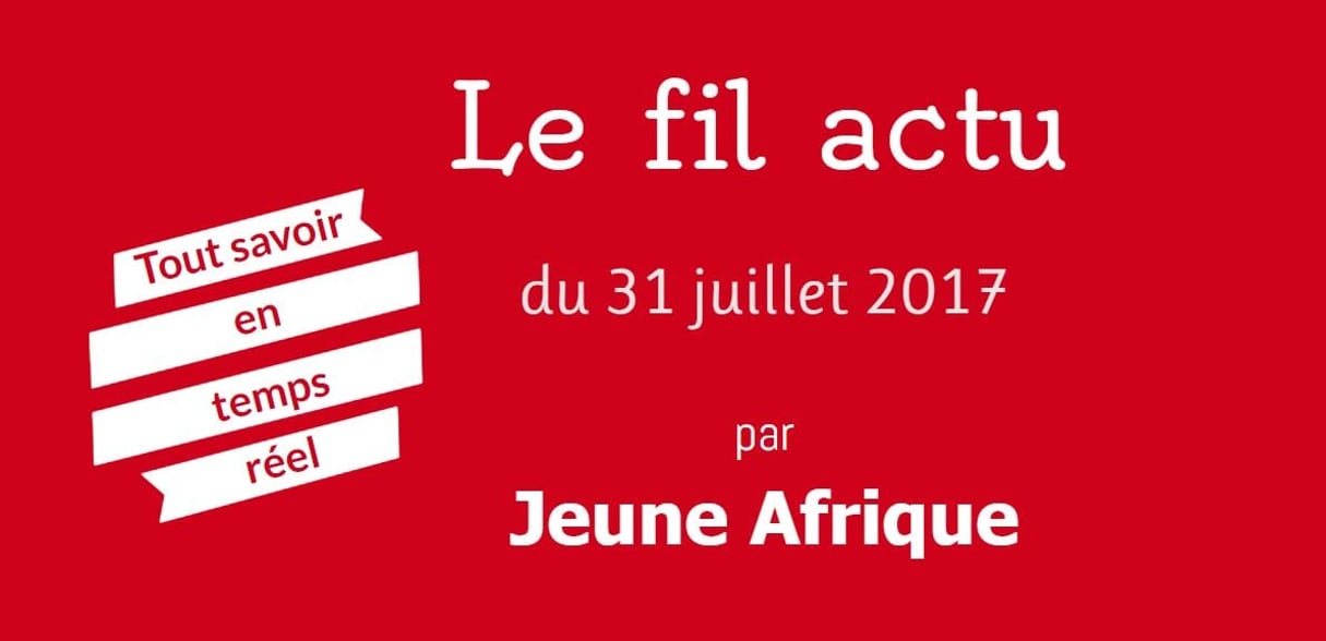 Chaque jour, suivez notre fil actu. © Jeune Afrique/Piktochart