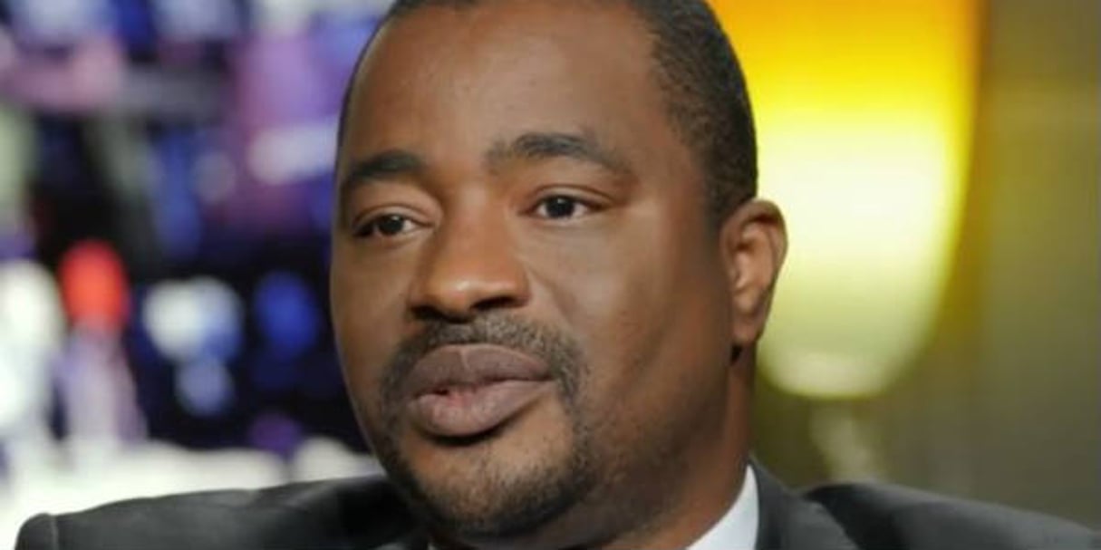 Le ministre d’État conseiller personnel d’Alpha Condé, Tibou Kamara. © Capture d’écran YouTube / TV5 Monde / DR
