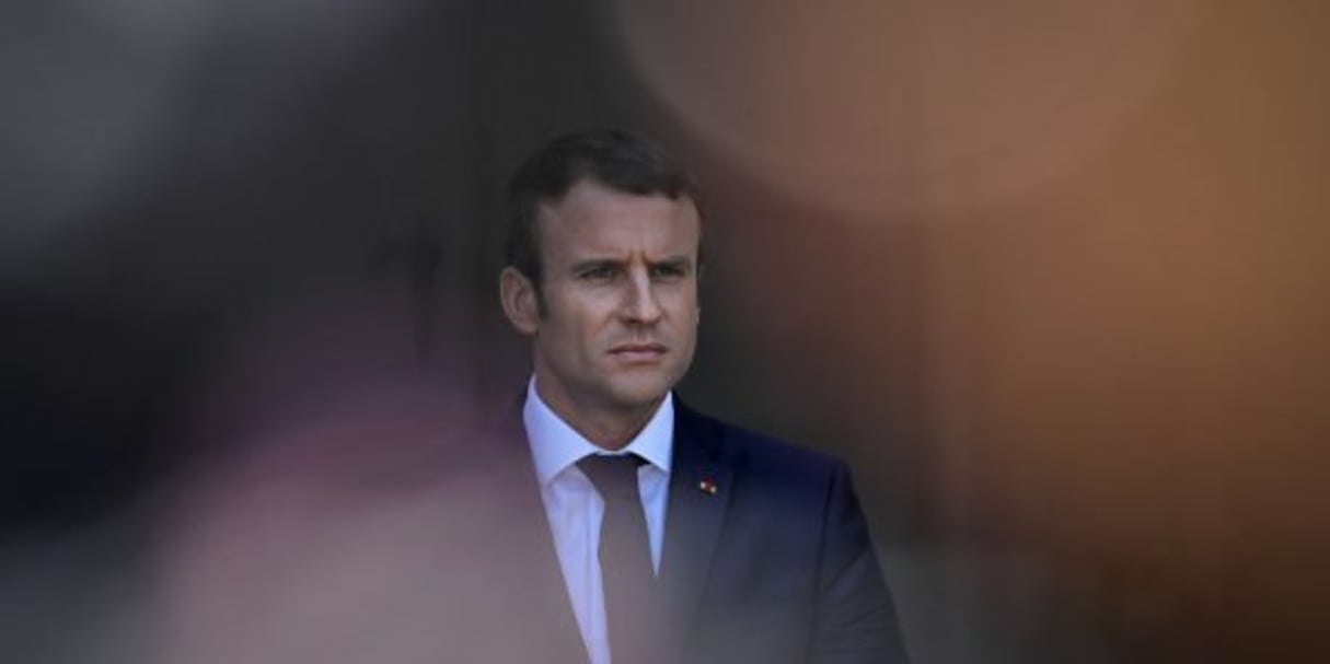 Le président français Emmanuel Macron, lors d’une tournée en Europe de l’Est en août 2017. © Vadim Ghirda/AP/SIPA