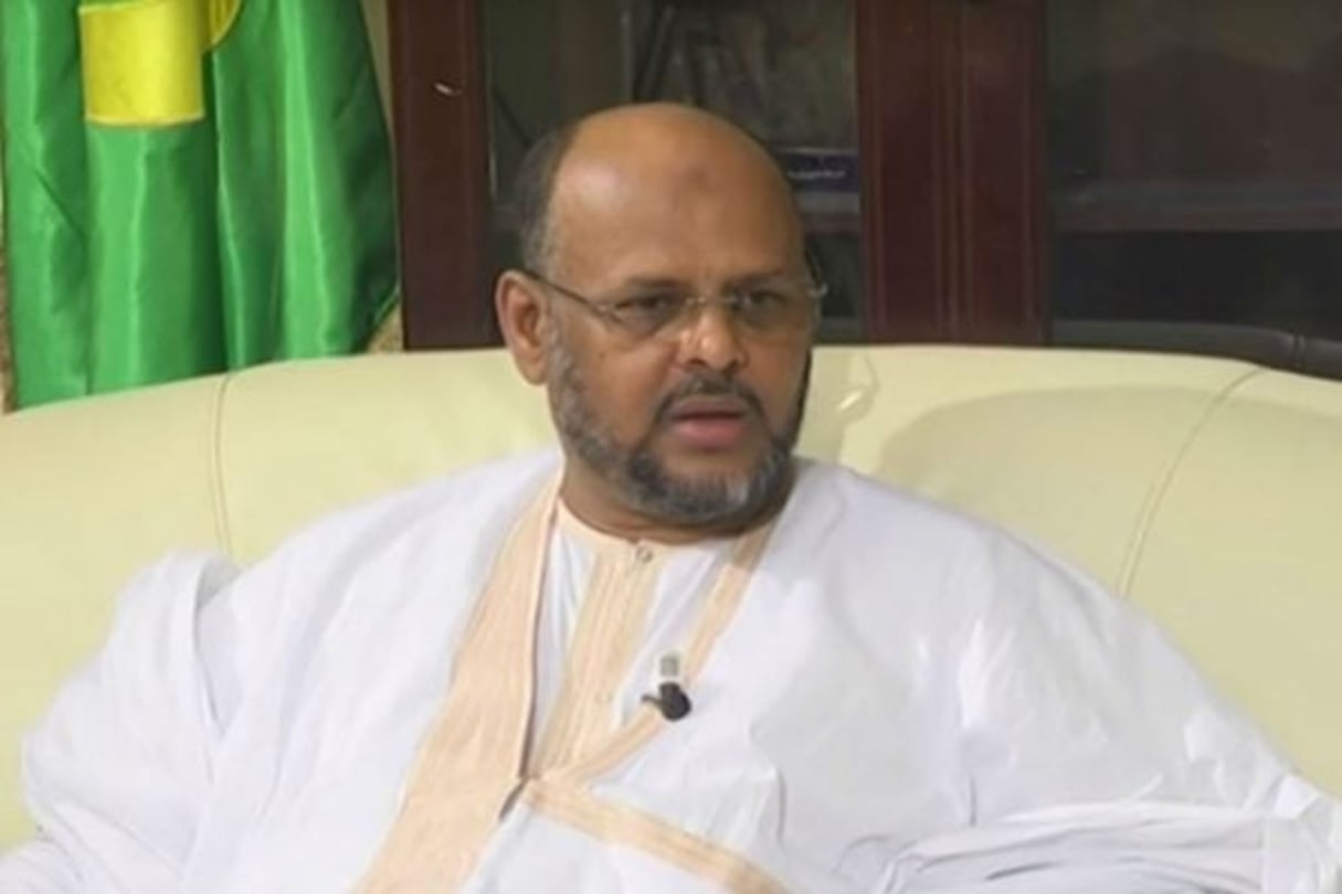 L’ancien président du parti Tawassoul, Mohamed Jemil Ould Mansour, en 2009. © Capture d’écran YouTube