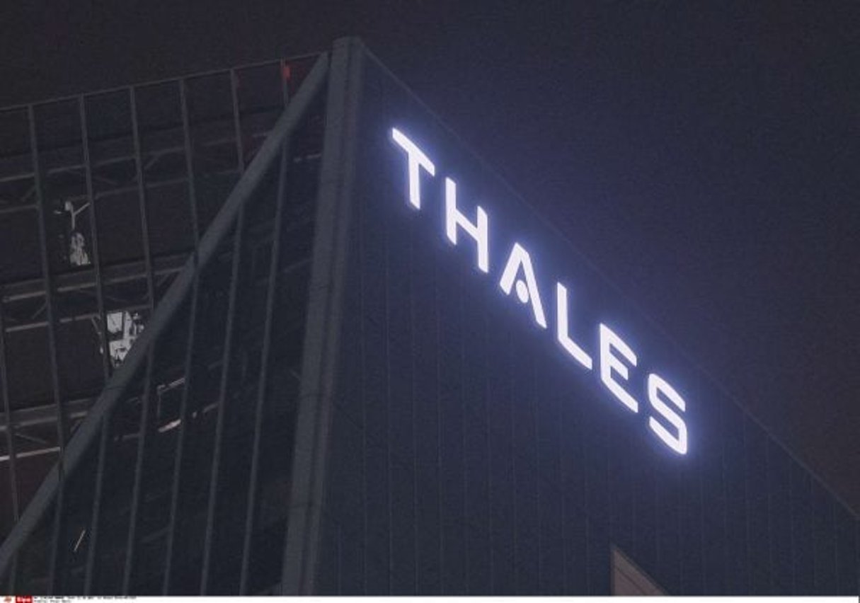 Immeuble Thales, la Défense, octobre 2016. © Michel Euler/AP/SIPA