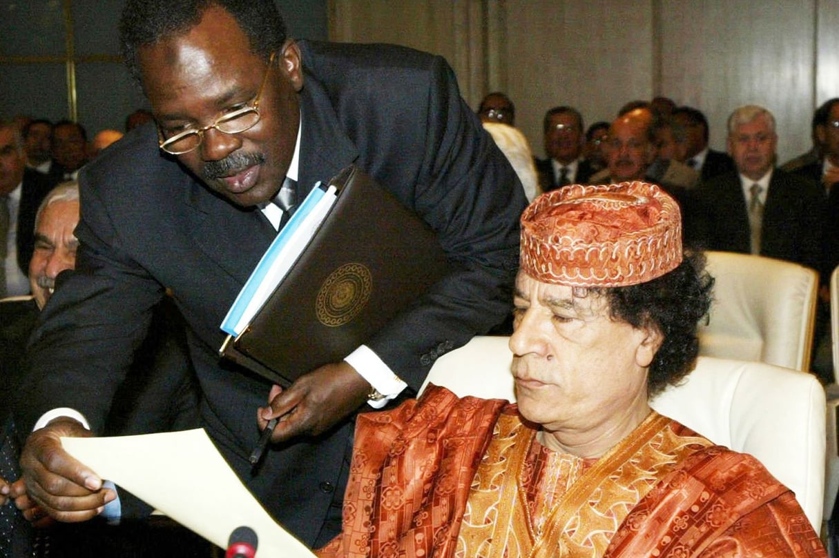 « C’est moi qui ai amené Kadhafi à s’ouvrir à l’Occident », confie Béchir Saleh. Ici à Sharm el-Sheikh, le 1er mars 2003. &copy; MARWAN NAAMANI/AFP