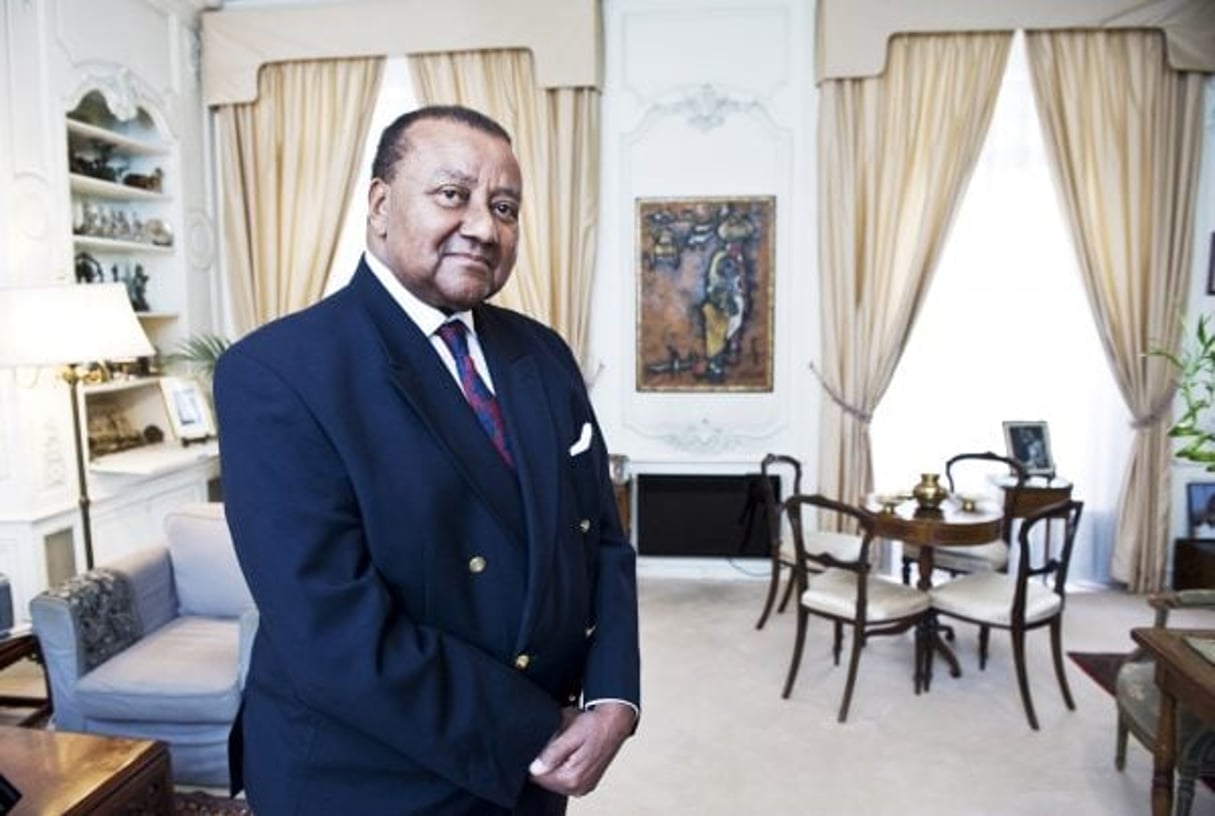 Gilchrist Olympio, fils du premier président du Togo, Sylvanus Olympio, et dirigeant de l’UFC., à Paris en 2011. © Vincent Fournier/JA