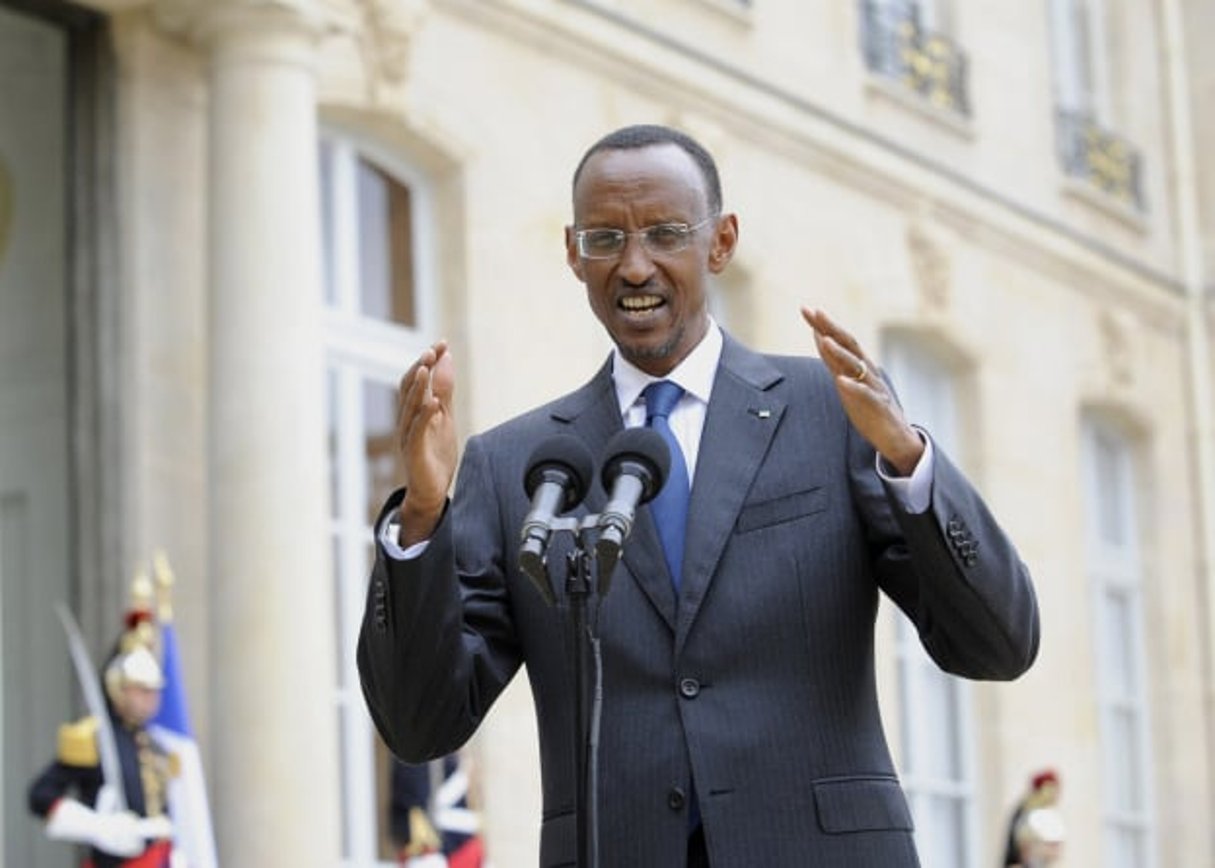 Visite au palais de l’Élysée du président rwandais Paul Kagame du 11 au 13 septembre 2011. © Vincent Fournier/Jeune Afrique-REA