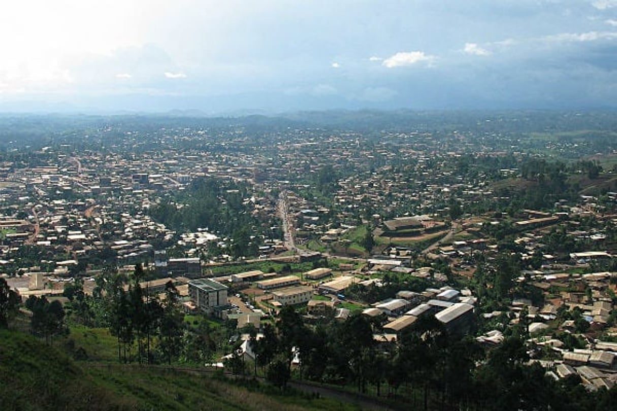 La ville de Bamenda, dans le nord-ouest du Cameroun. © Wikimedia Commons