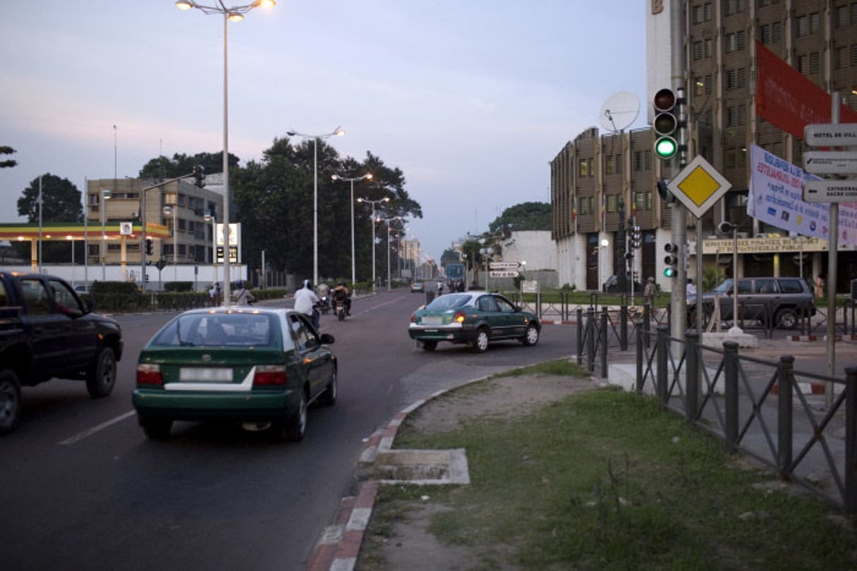 Les rues de Brazzaville. © Nyaba Leon OUEDRAOGO / AP