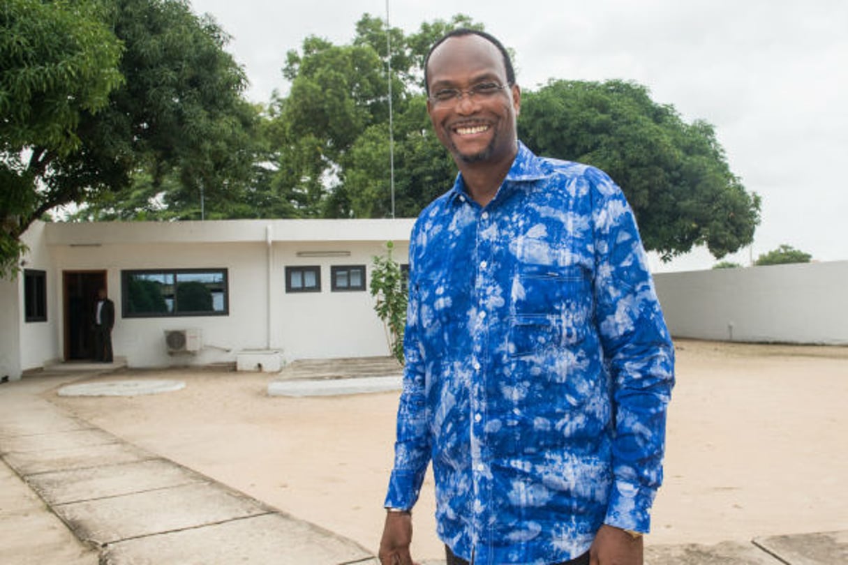 Léhady Soglo, ancien maire de la ville de Cotonou et fils de l’ancien président de la République. © Lee Gotemi / JA