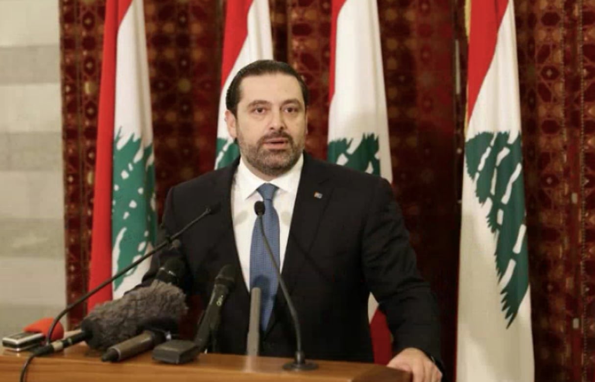 Le Premier ministre libanais Saad Hariri, en janvier 2017. © AFP