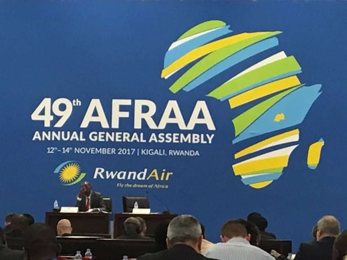Le 49e forum de l’Afraa se tient ces 13 et 14 novembre à Kigali. © Remy Darras pour Jeune Afrique