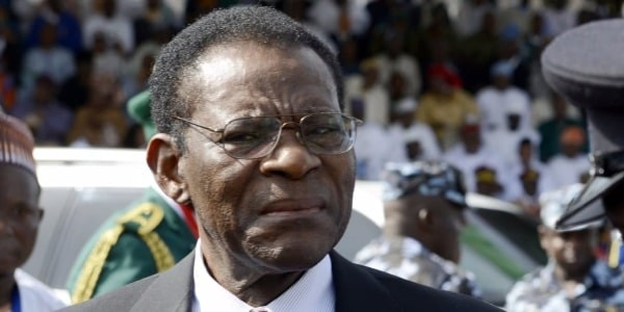 Le président Teodoro Obiang Nguema, 74 ans, dirige sans partage le pays depuis 1979. © PIUS UTOMI EKPEI / AFP