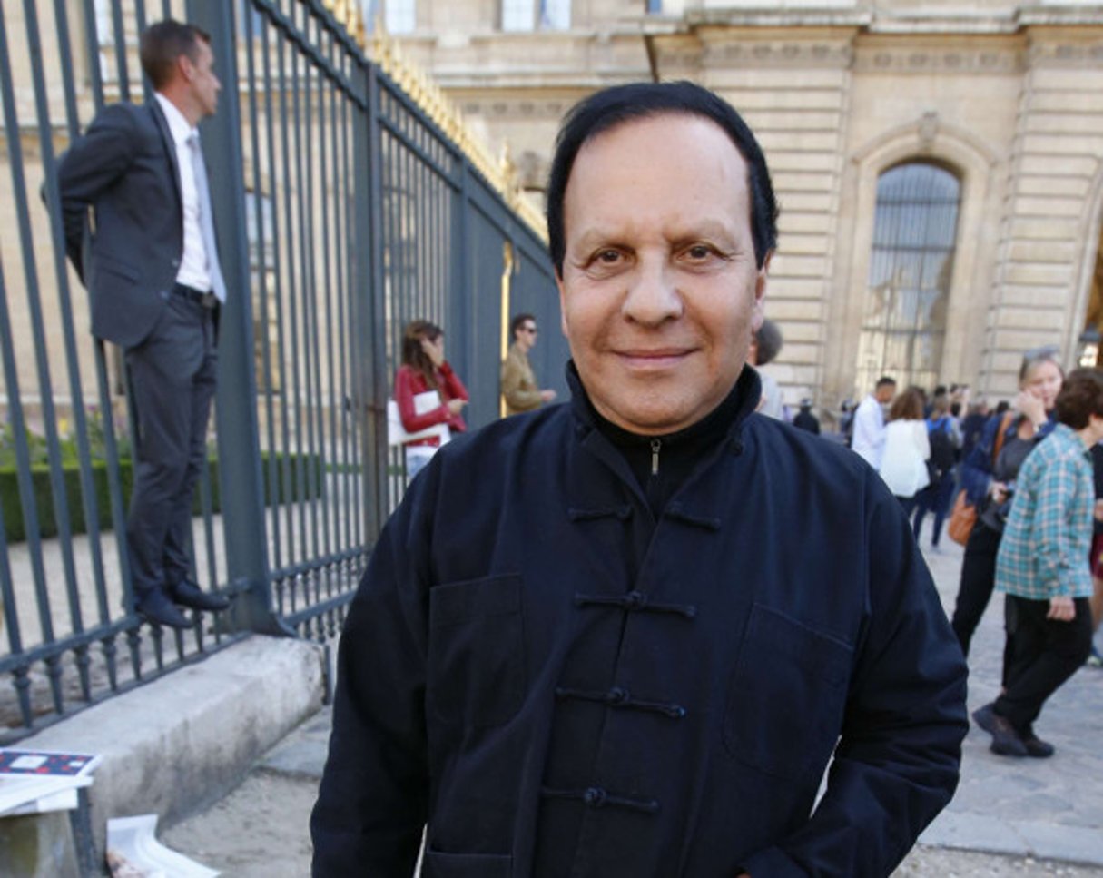 Le couturier franco-tunisien Azzedine Alaia, à Paris le 26 septembre 2014. © Francois Mori/AP/SIPA