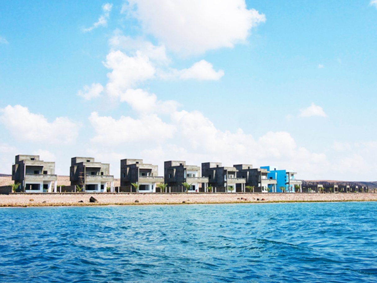 Villas du front de mer du projet immobilier de Tadjourah © Olivier Caslin / JA