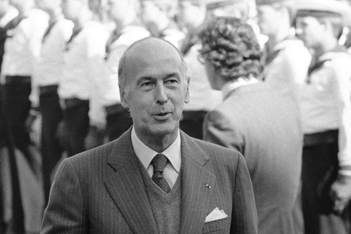 Le président français Valery Giscard d’Estaing à Bonn, en Allemagne, le 2 octobre 1979. © AP/SIPA