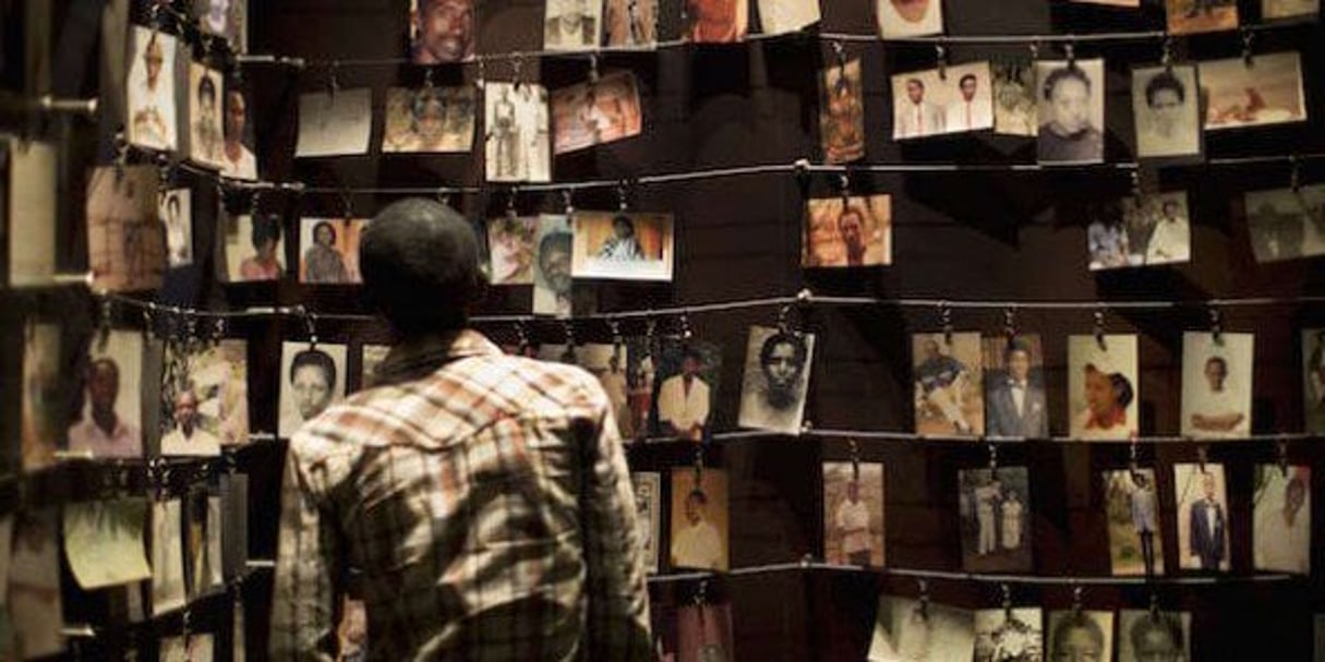Mémorial du génocide à Kigali, au Rwanda, le 5 Avril 2014. © Ben Curtis/AP/SIPA