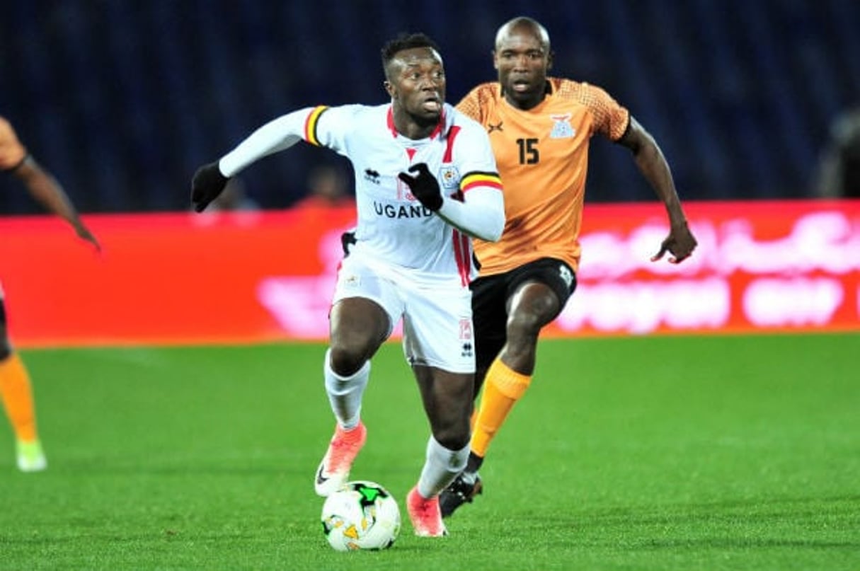 Lors du match Zambie – Ouganda, le 13 janvier au Maroc pour le CHAN-2018?. © DR / CAF