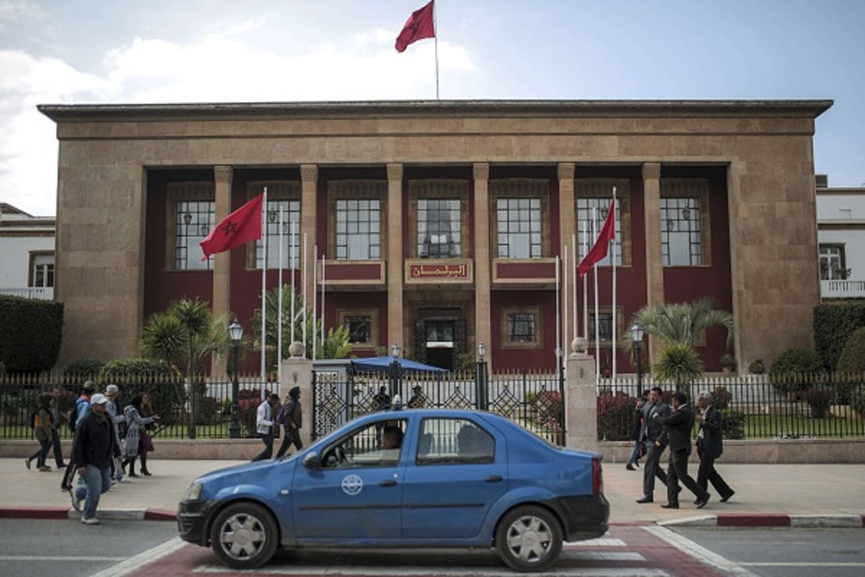 Siège du Parlement marocain, à Rabat. © Mosa’ab Elshamy/AP/SIPA