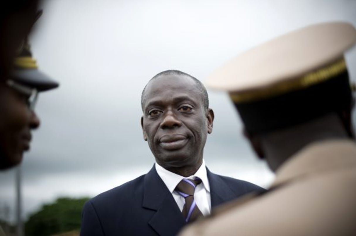 Augustin Thiam, 59 ans, gouverneur du district de Yamoussoukro. © Xavier SCHWEBEL pour JA