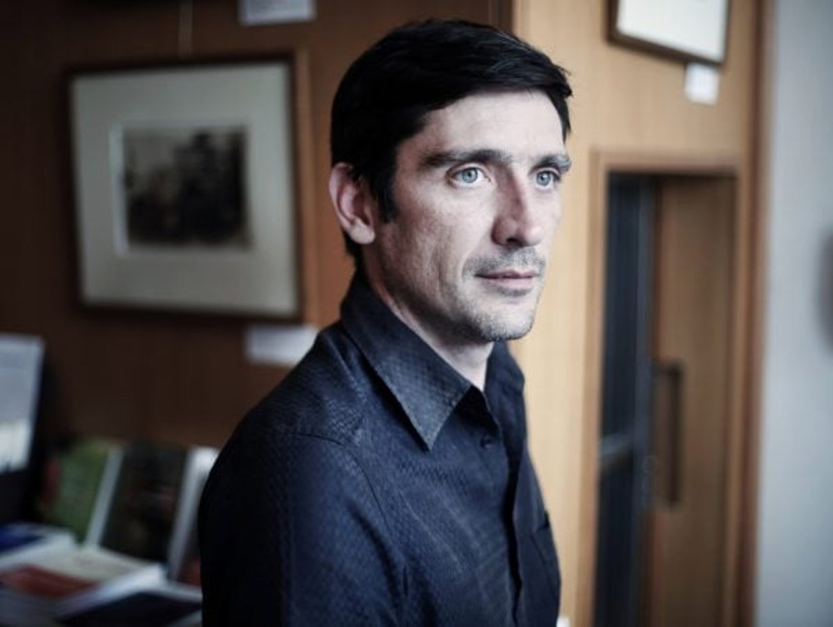 Simon-Pierre Hamelin, directeur librairie des colonnes, tanger © Hicham Gardaf pour JA