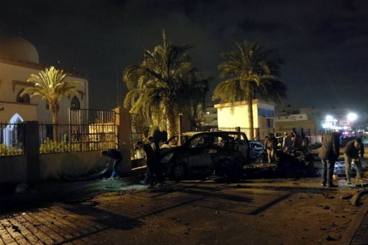Benghazi a été le théâtre d’un attentat à la voiture piégée, ce mardi 23 janvier 2017. © REUTERS/Stringer