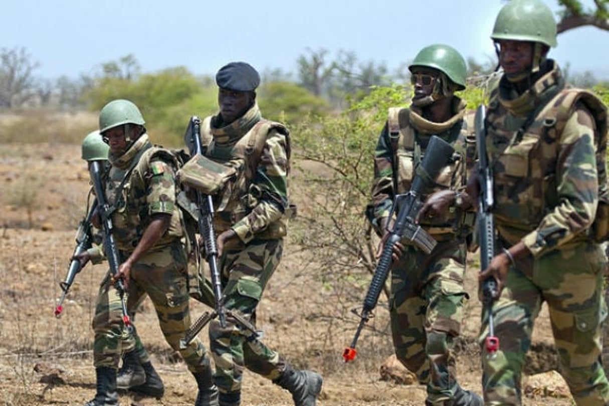 Des soldats sénégalais lors d’un exercice avec des militaires américains, en juin 2014 (image d’illustration). © Creative Commons / Flickr / US army Africa