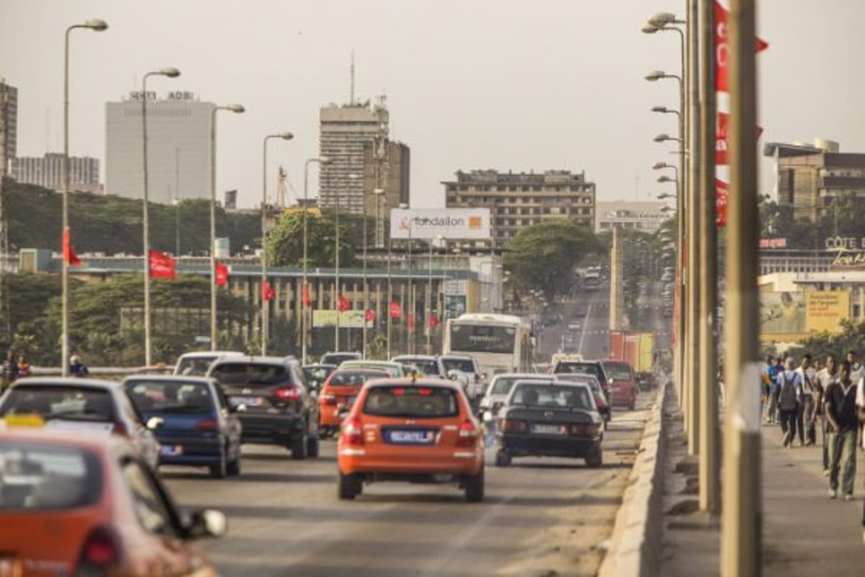 Vue d’Abidjan en 2016. © Jacques Torregano pour JA