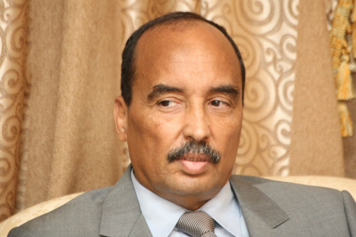 Mohammed Ould Abdelaziz à Nouakchott, en 2012. © AMI pour JA