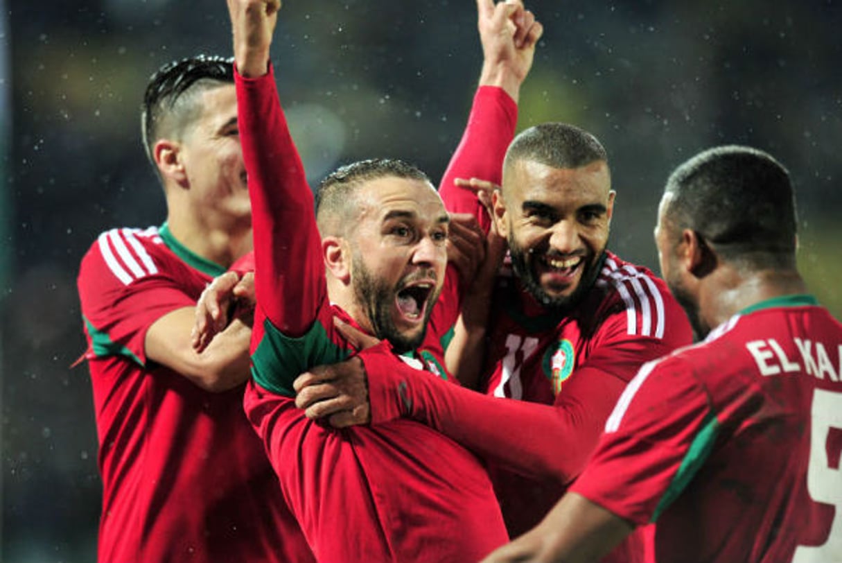 Lors de la finale du CHAN 2018 remportée par le Maroc face au Nigeria. © DR / CAF