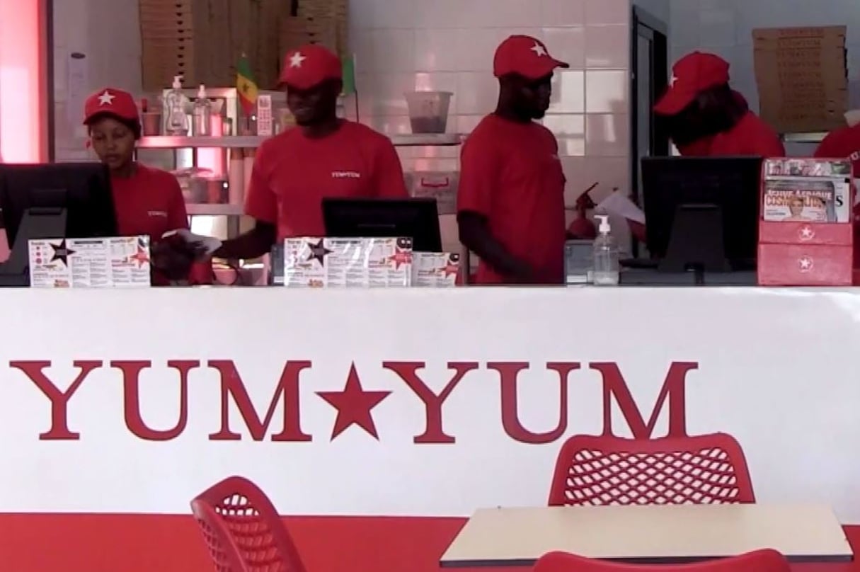Yum Yum compte 4 restaurants à Dakar. © Capture d’écran J.A.