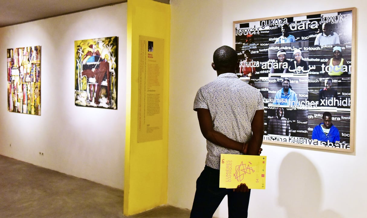 Vernissage de l’exposition « Lumières d’Afriques », en 2016. &copy; issouf sanogo/AFP