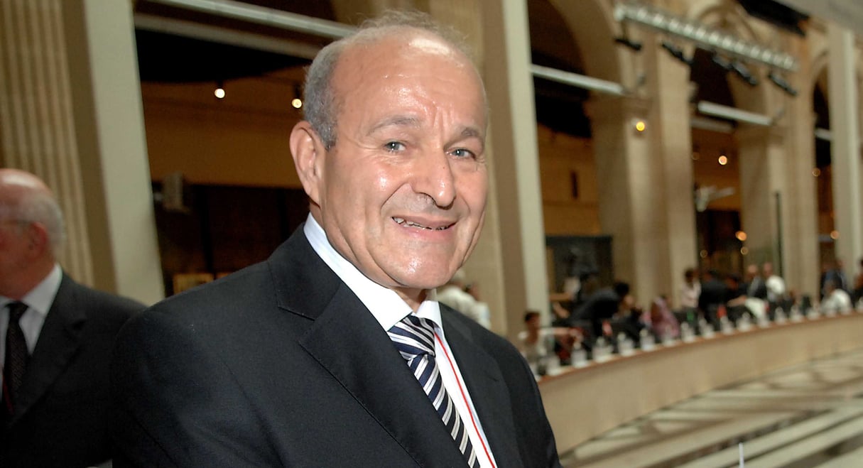 Issad Rebrab, president du groupe algérien Cevital, passe de la 9e à la 6e place. © TSCHAEN/SIPA